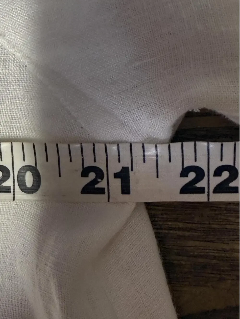 DESIGNER BODIL LINEN WHITE  BLOUSE - L - Picture 7 of 8